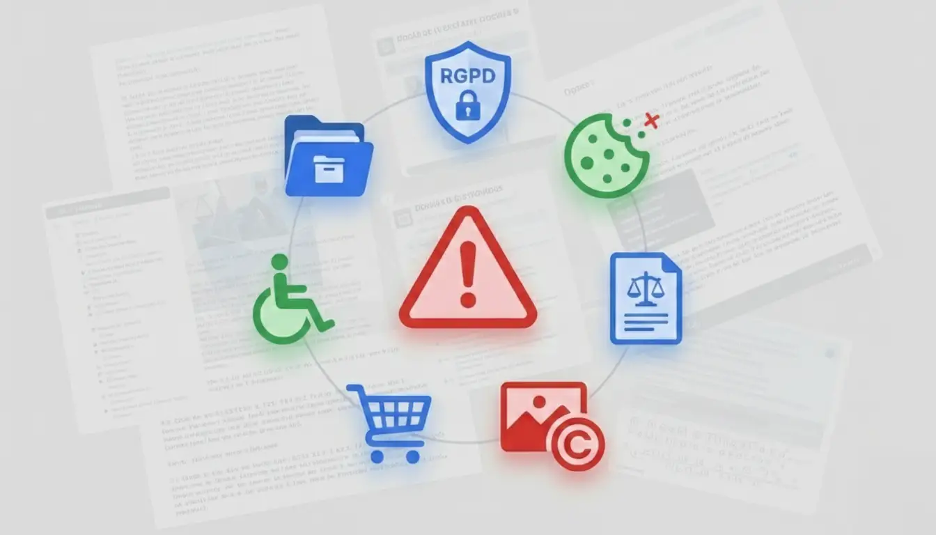Les 7 Lois Internet que Vous Violez Probablement Sans le Savoir (et Comment Corriger)